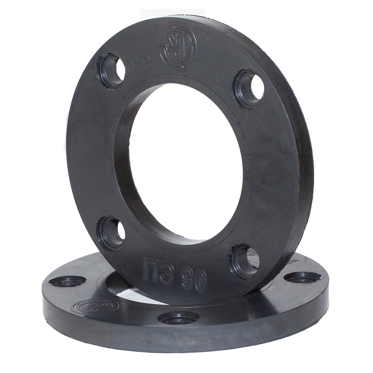 Фланец с полимерным покрытием Ду 100 (ПЭ 110) Ру 10-16 (5 мм) Техкомплект